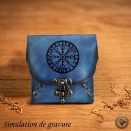 Étui Cigarettes Cuir "Le Garde-Clope" – Style Viking & Celte | D'Cuir