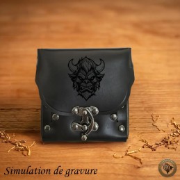 Étui Cigarettes Cuir "Le Garde-Clope" – Créatures Fantastiques | D'Cuir