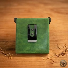 Étui Cigarettes Cuir "Le Garde-Clope" – Symboles & Curiosités | D'Cuir