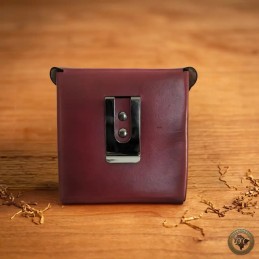 Étui Cigarettes Cuir "Le Garde-Clope" – Style Metal & Rock - D'Cuir