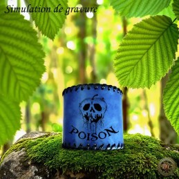 Bracelet de Force Mastok Cuir Divers | Donjon Master, Bouddha, Pomme |D'Cuir