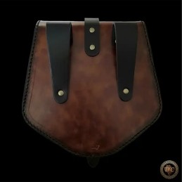 Escarcelle en Cuir "Luther" – Sacoche de Ceinture GN & Quotidien | D'Cuir