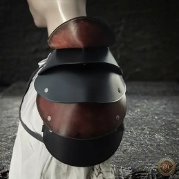 Spalière en Cuir "Pendragon" – Épaulière Noble et Modulaire pour GN | D'Cuir