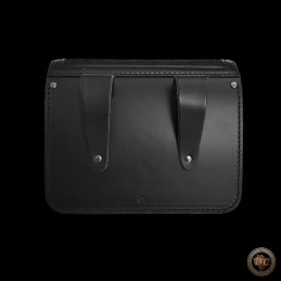 Pochette de Ceinture en Cuir "Oregon" – Sacoche Artisanale au Design Géométrique | D'Cuir