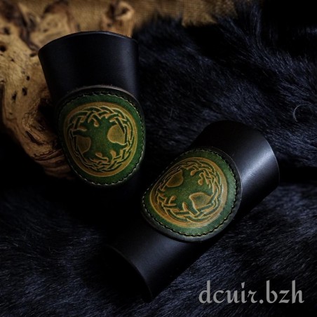 Demi-Canons d'avant bras "Blason" "Yggdrasil"