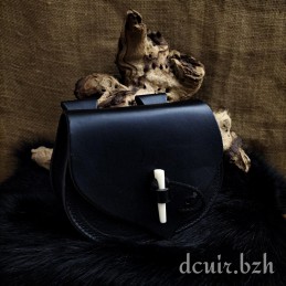 Escarcelle  en Cuir"Midgard" petit modèle