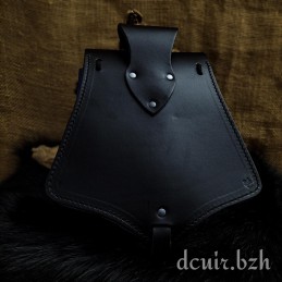 Escarcelle en Cuir  "Morskin"