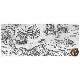 Porte-Bouteille (50cl) "Carte Marine"