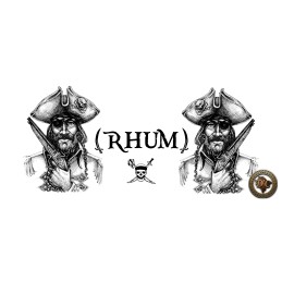 Porte-Bouteille (50cl) "Rhum Pirates"