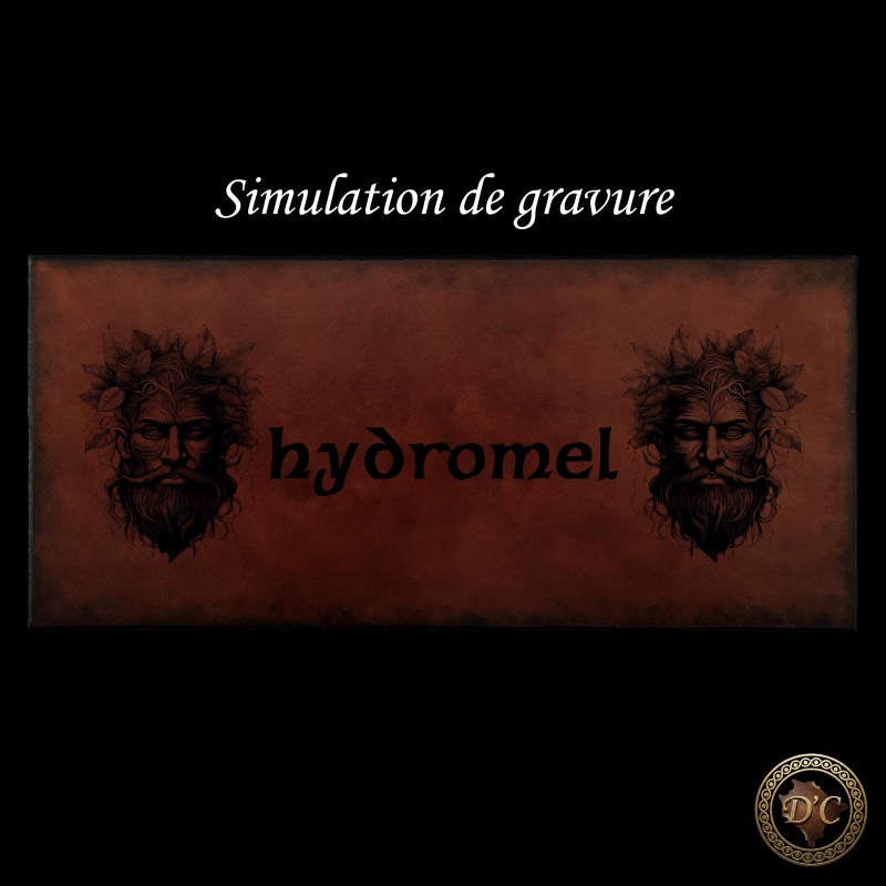 Porte-Bouteille Ceinture Cuir - Hydromel | D'Cuir