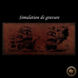 Porte-Bouteille (50cl) "Bataille Navale"