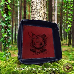 Pistes de Dés Carrées Collection "Futuriste"