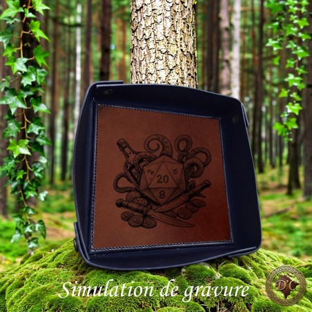 Pistes de Dés Carrées Collection "Pirates"