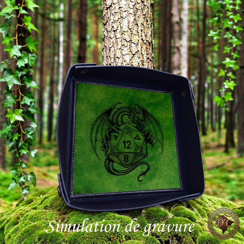 Pistes de Dés Carrées Collection "Med Fan"