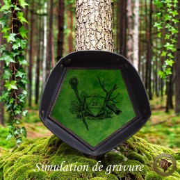 Pistes de Dés Pentagonale Collection "Med Fan"