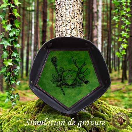 Pistes de Dés Pentagonale Collection "Med Fan"