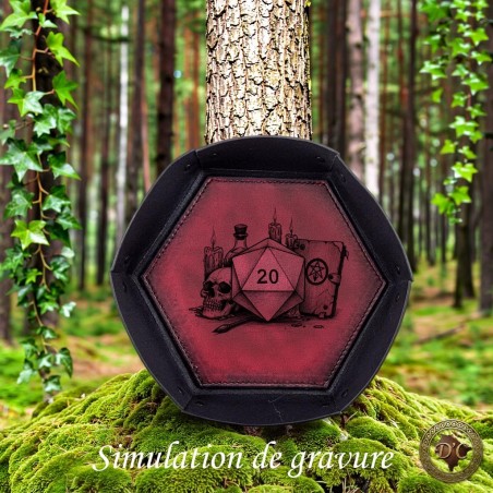 Pistes de Dés Hexagonale Collection "Med Fan"