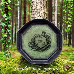 Pistes de Dés Octogonale Collection "Futuriste"