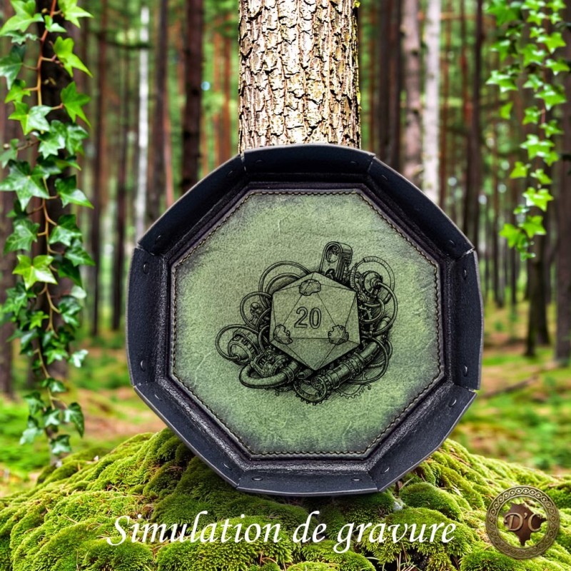 Pistes de Dés Octogonale Collection "Futuriste"