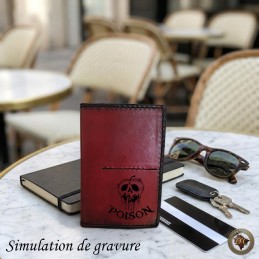 Portefeuille à Motifs Variés : Style Unique & Rangement Organisé | D'Cuir