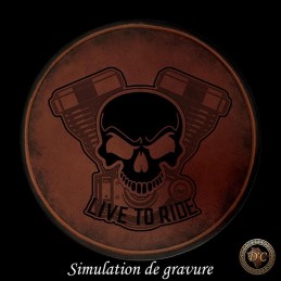 Portefeuille Métal : Accessoire Rock & Rangement Robuste | D'Cuir