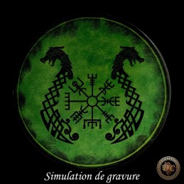 Portefeuille Celte & Viking : Maroquinerie Artisanale aux Motifs Anciens | D'Cuir