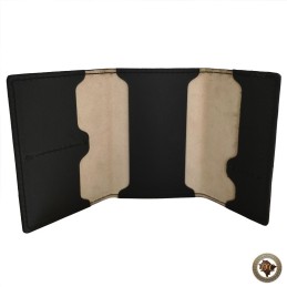 Portefeuille Celte & Viking : Maroquinerie Artisanale aux Motifs Anciens | D'Cuir