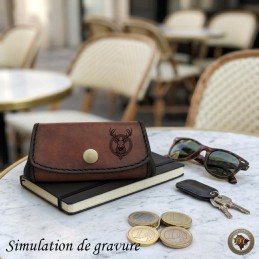 Porte Monnaie 3 volets Thème animaux