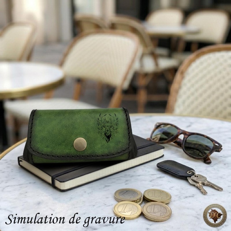 Porte Monnaie 3 volets Thème animaux