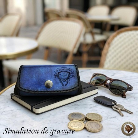 Porte-monnaie à Motifs : Originalité & Qualité Artisanale | D'Cuir