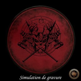 Porte Monnaie 3 volets Thème Métal