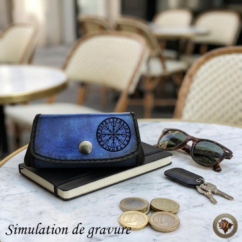 Porte-monnaie Viking & Celte : Maroquinerie Robuste et Ancienne | D'Cuir