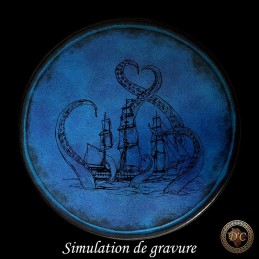 Porte Monnaie 3 volets Thème Pirates