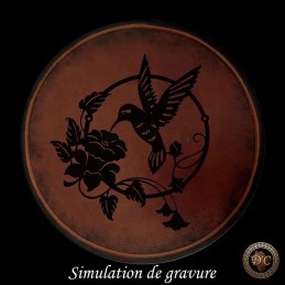 Blague à Tabac Cuir "Animaux" – Travail Artisanal | D'Cuir