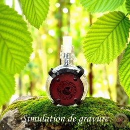 Porte-bouteille Cuir - Flasque 20cl | D'Cuir