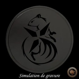 Blague à Tabac Ceinture Cuir "La Trappe" – Univers Viking & Celte | D'Cuir