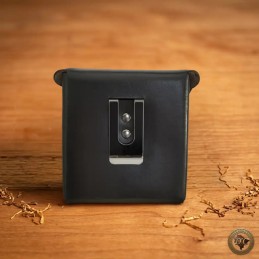 Étui Cigarettes Cuir "Le Garde-Clope" – Modèle Épure & Sobriété | D'Cuir